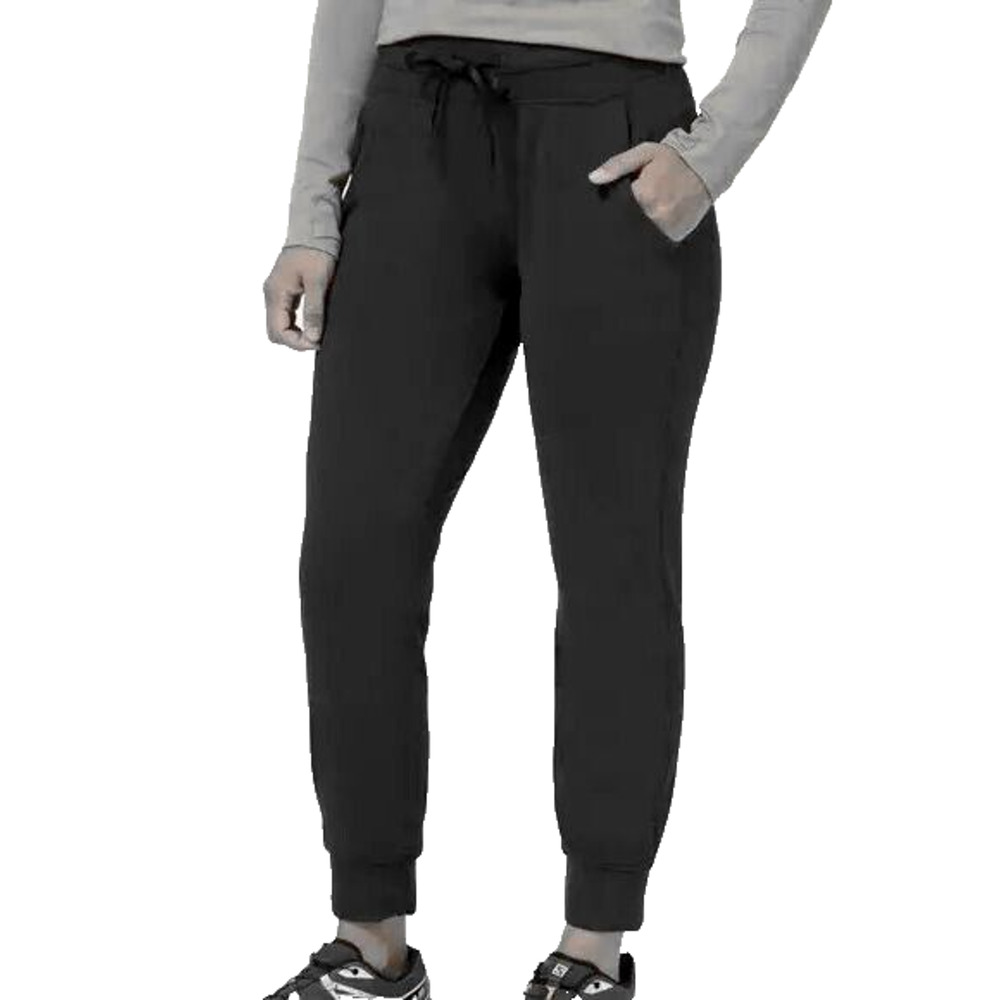 A6 Auth LULULEMON Ready to Rulu Black Hi Rise Sweat Wicking Jogger Pants Size 2